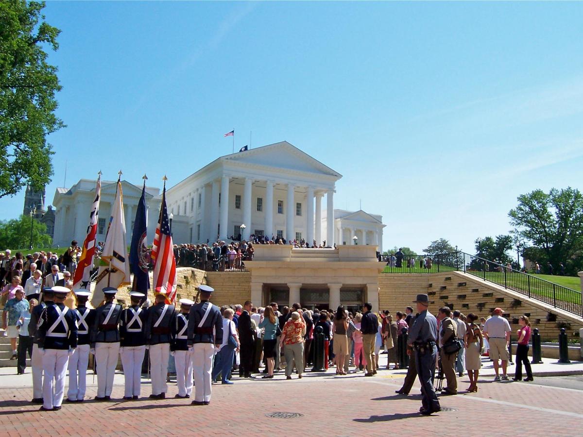 Virginia Capitol and Executive Mansion