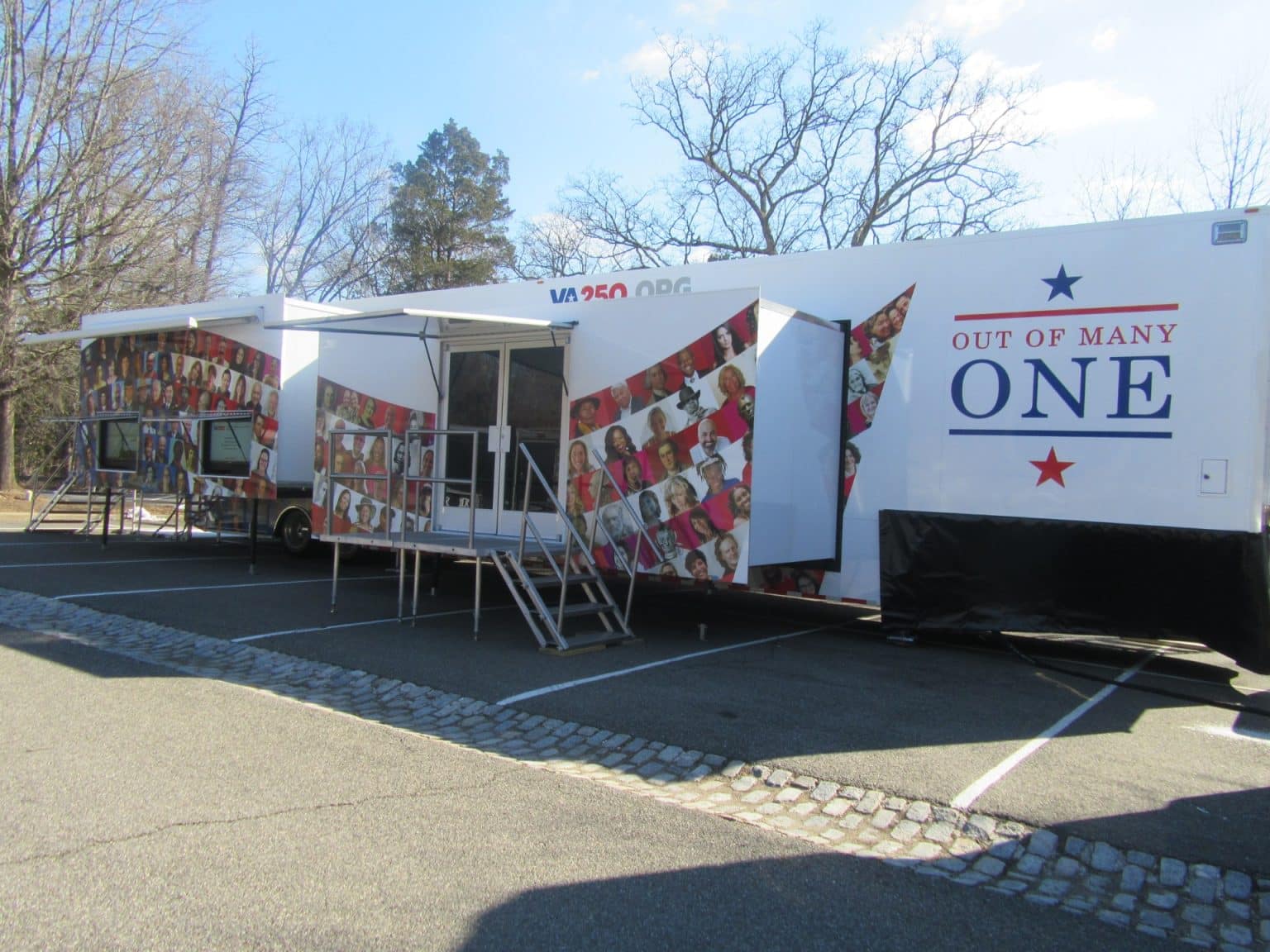 Mobile museum at Mount Vernon tells Revolutionary War story