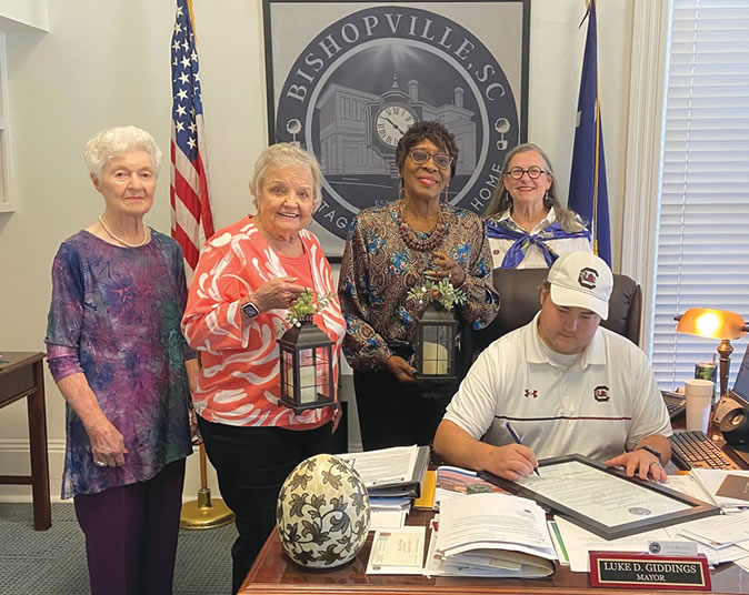 Bishopville mayor proclaims April 18 as 'Two Lights for Tomorrow' day