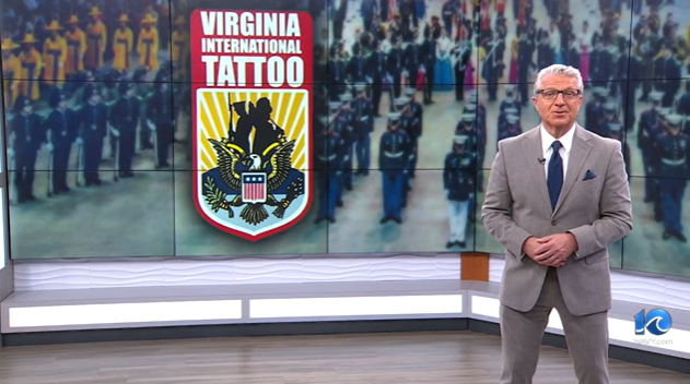 Norfolk NATO flag raising ceremony kicks off the first night of the Virginia International Tattoo